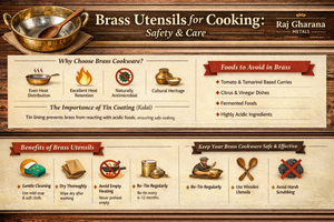 Brass Utensils for Cooking: Traditional Craft Meets Modern Kitchens