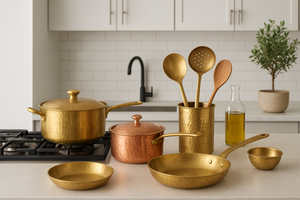 Tradition meets modernity: The Comeback of Heritage Metals Utensils in our Kitchens