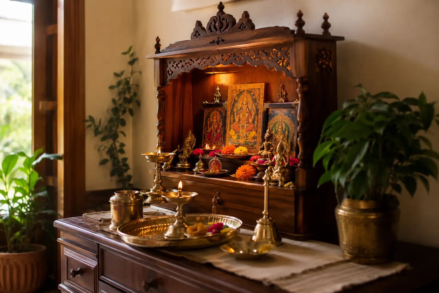 How to Set Up a Home Temple for Daily Pooja