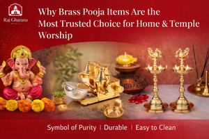 Why Brass Pooja Items Are the Most Trusted Choice for Home & Temple Worship