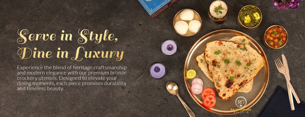 Tableware & Dinnerware - Raj Gharana Metals
