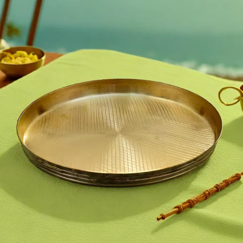 Kansa Bronze Thali
