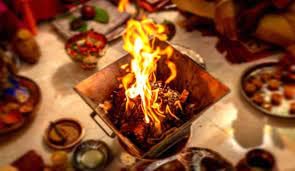 Copper Agnihotra Hawan Kund Kit Set