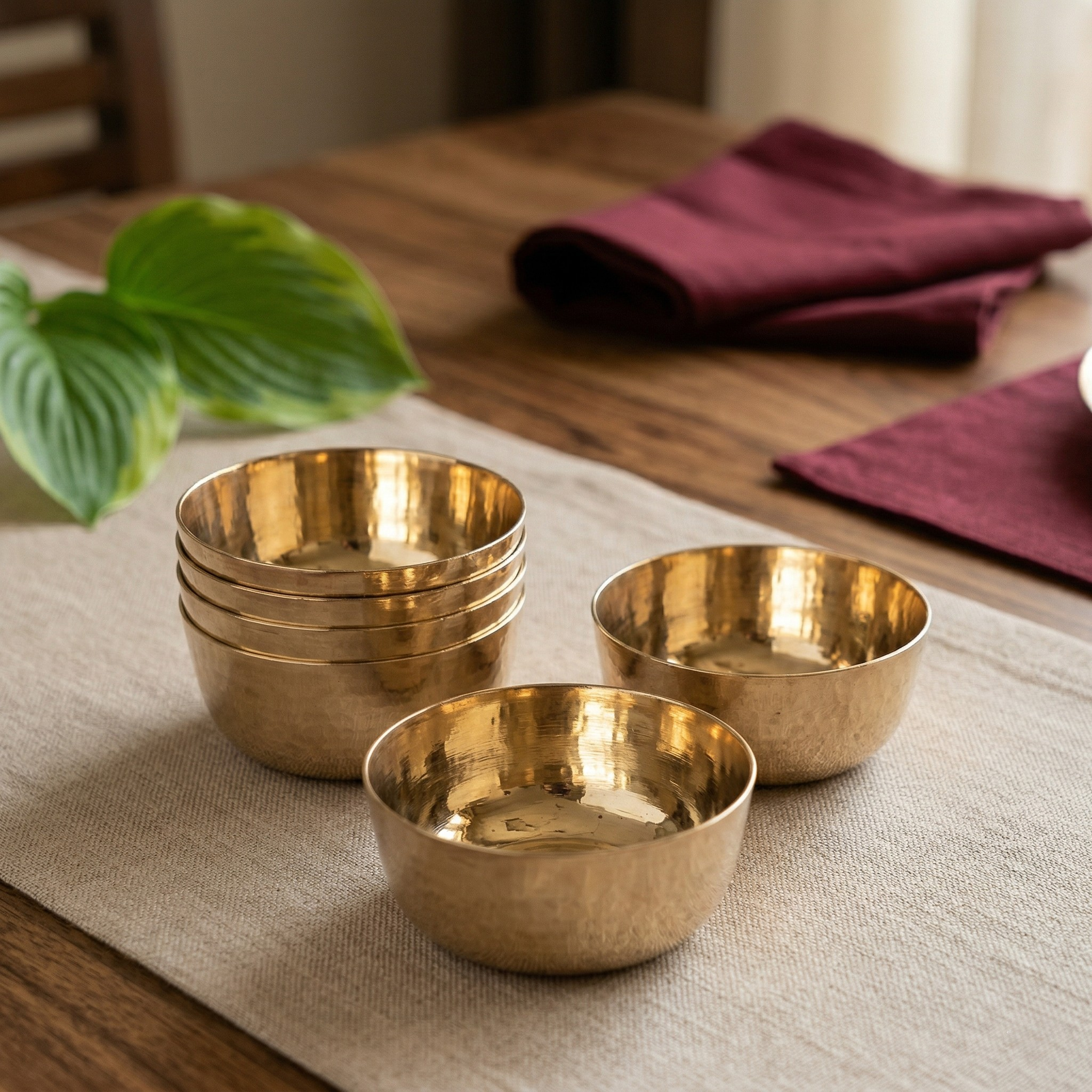 Kansa Katori(Bowl) Glossy Duble Polish