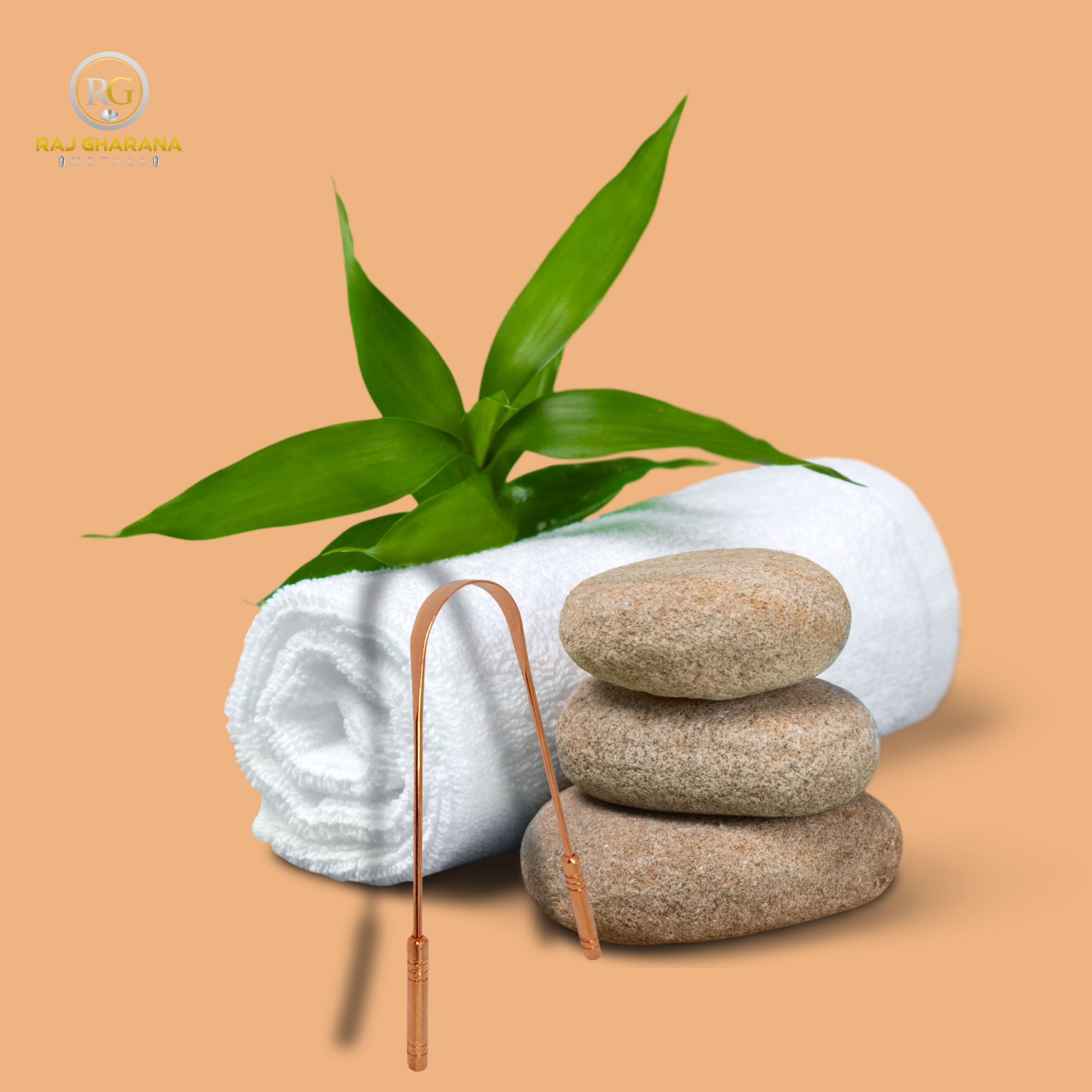 Copper Tongue Cleaner (Pack of 2)