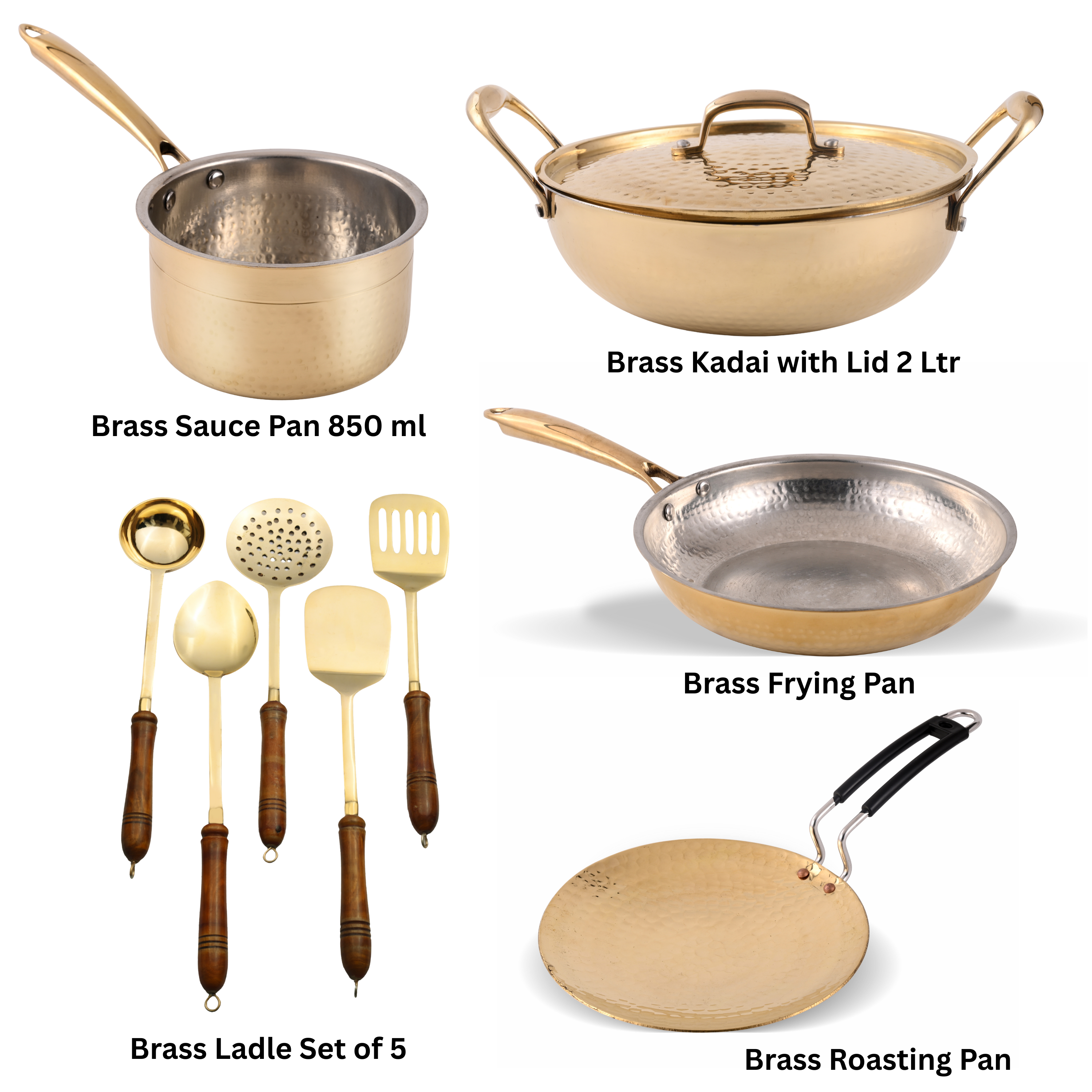 Brass Cookware Set