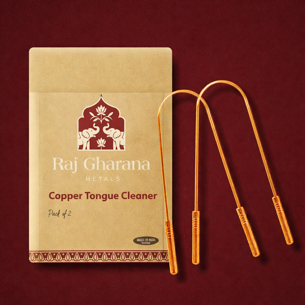 Copper Tongue Cleaner (Pack of 2)