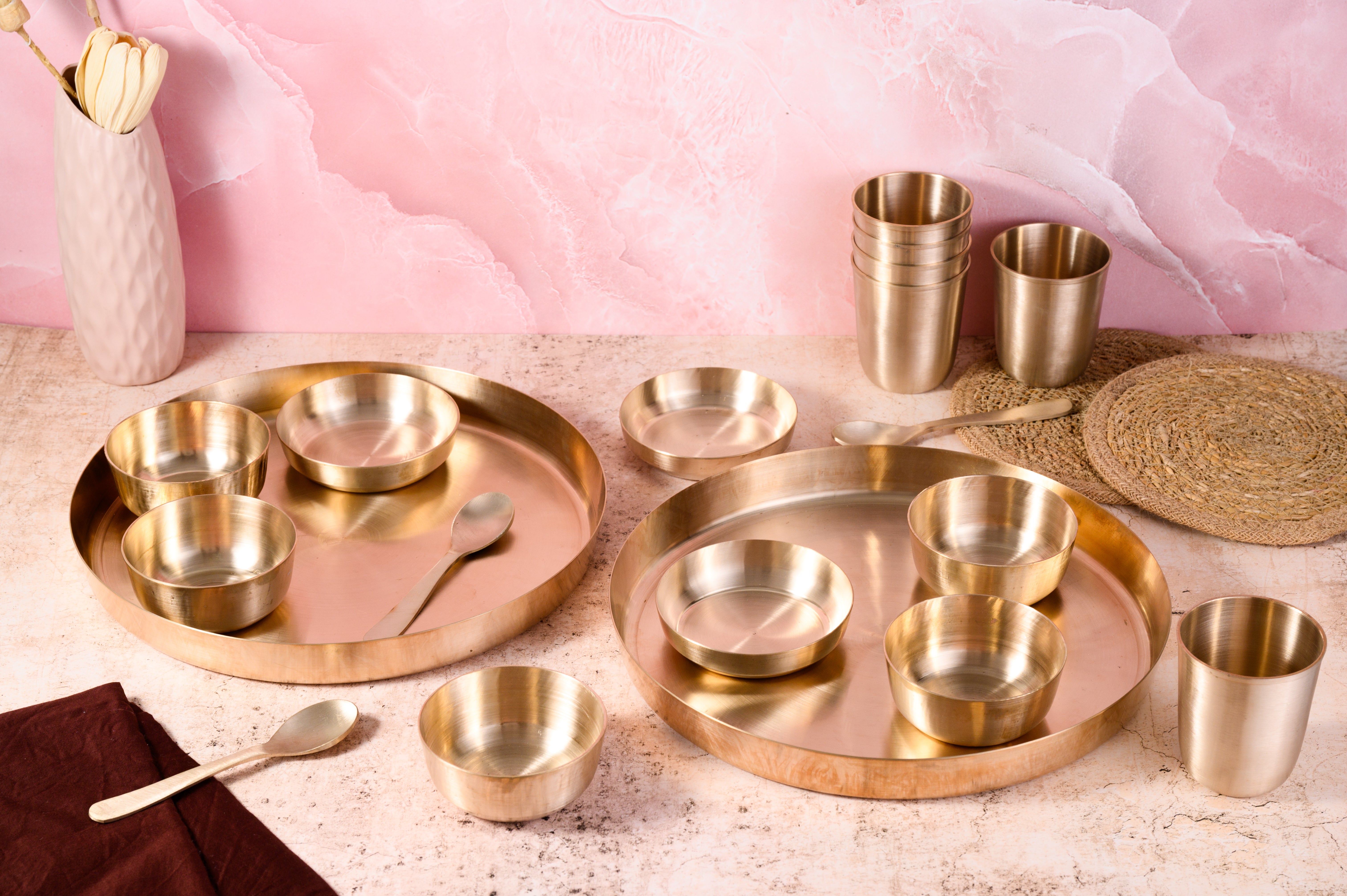 Kansa 6 Dinner Set Combo