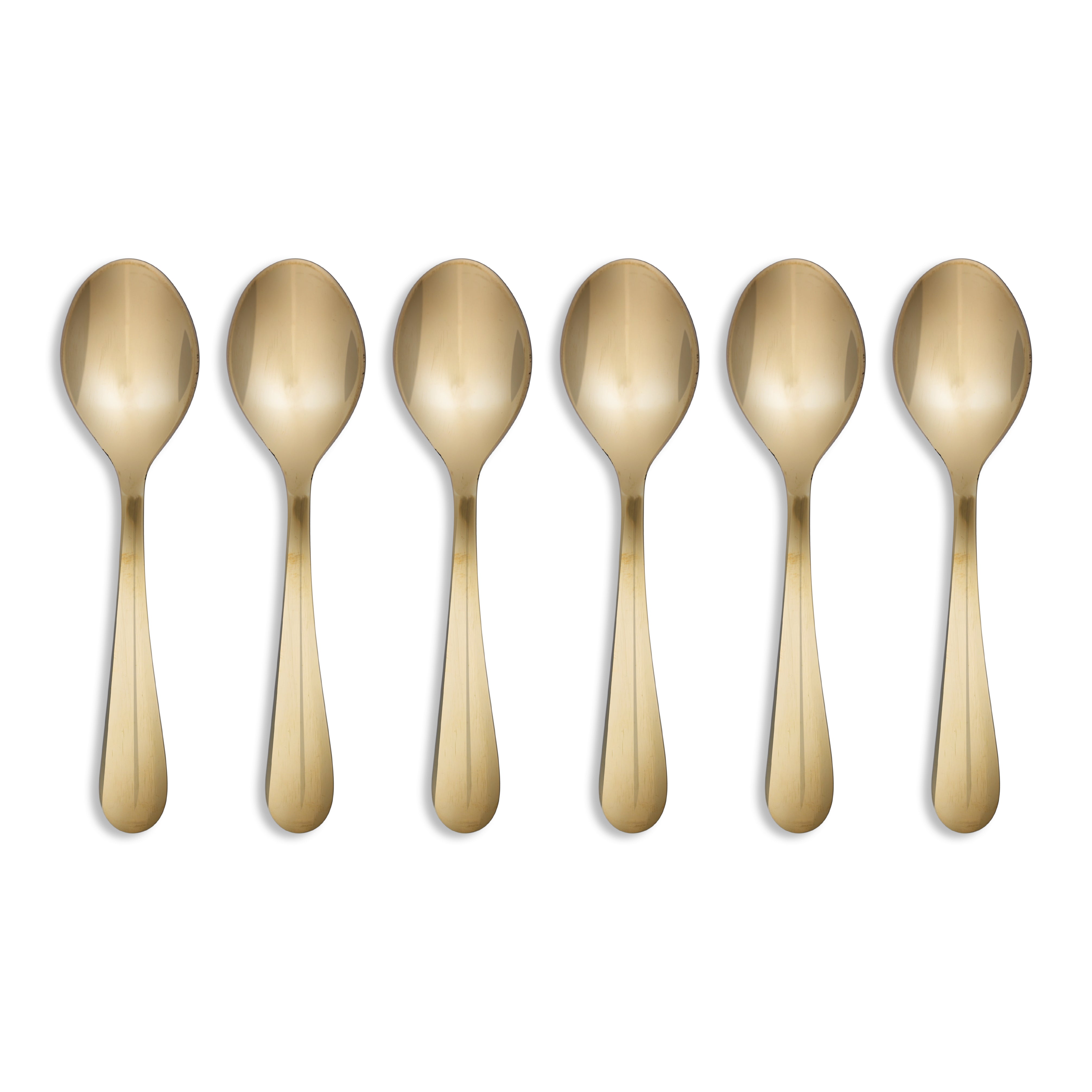 Kansa Dinner Spoons | 6Pcs -Glossy
