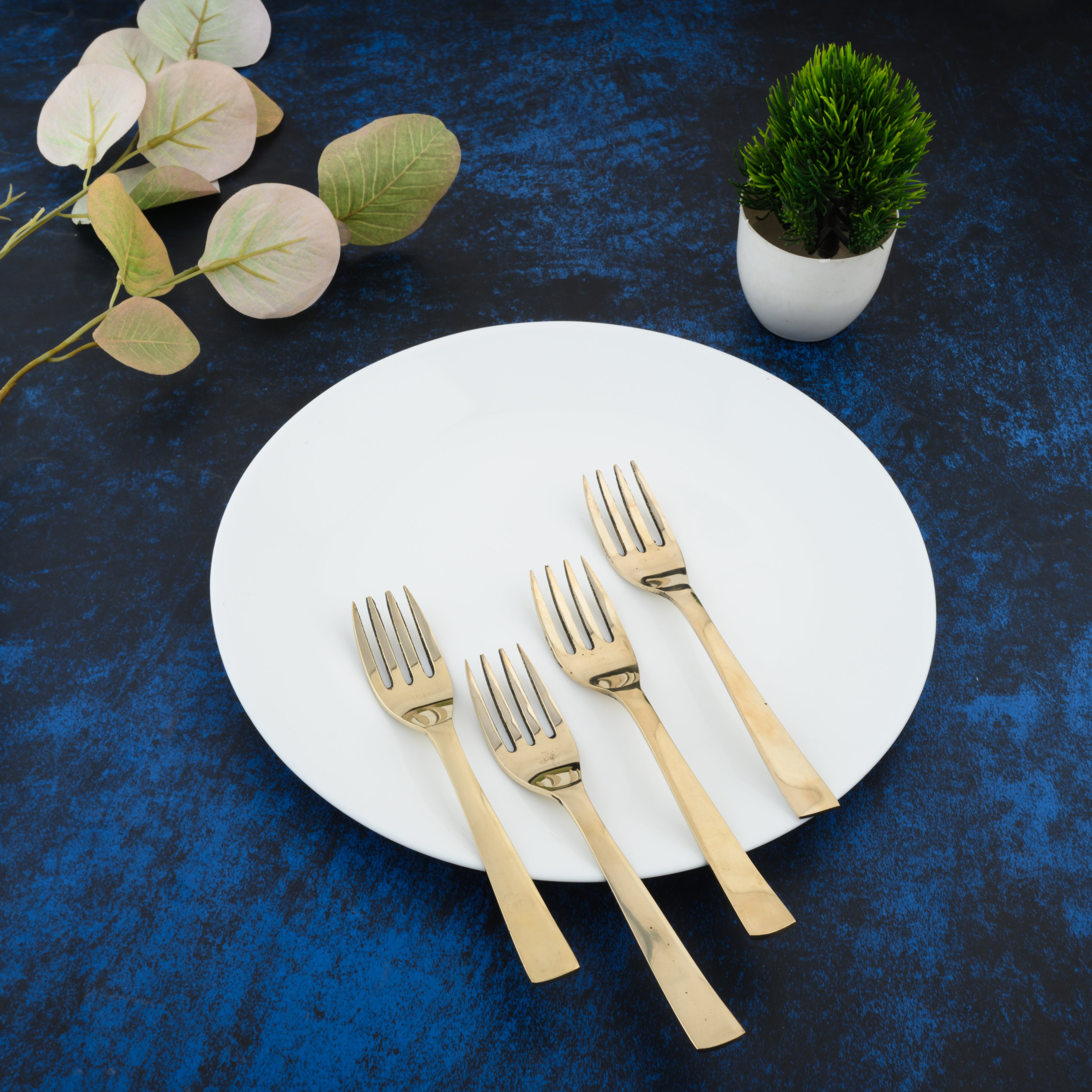 Brozne (Kansa) Dinner Dessert Fork (Pack of 6)