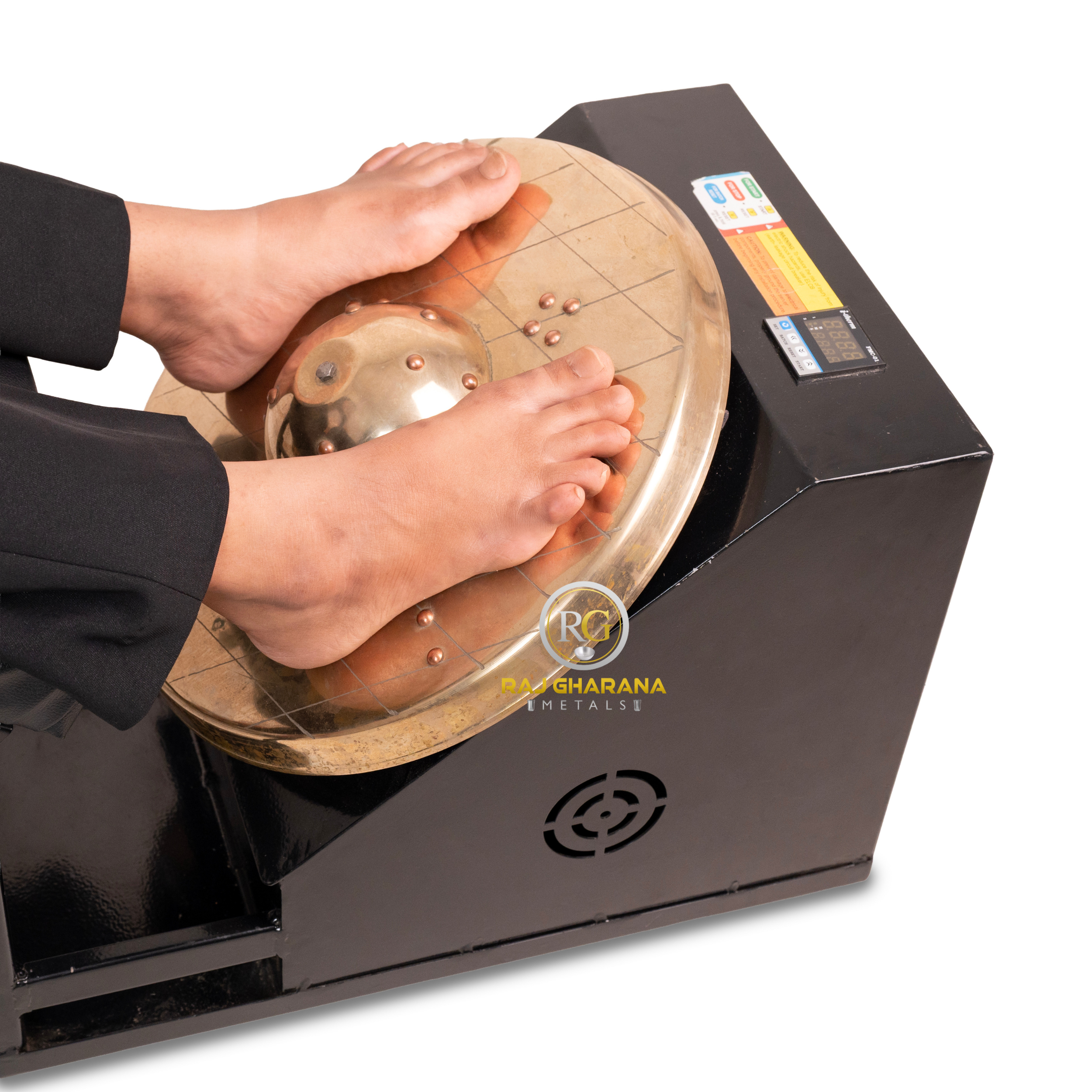 Kansa (Bronze) Thali Foot Massager