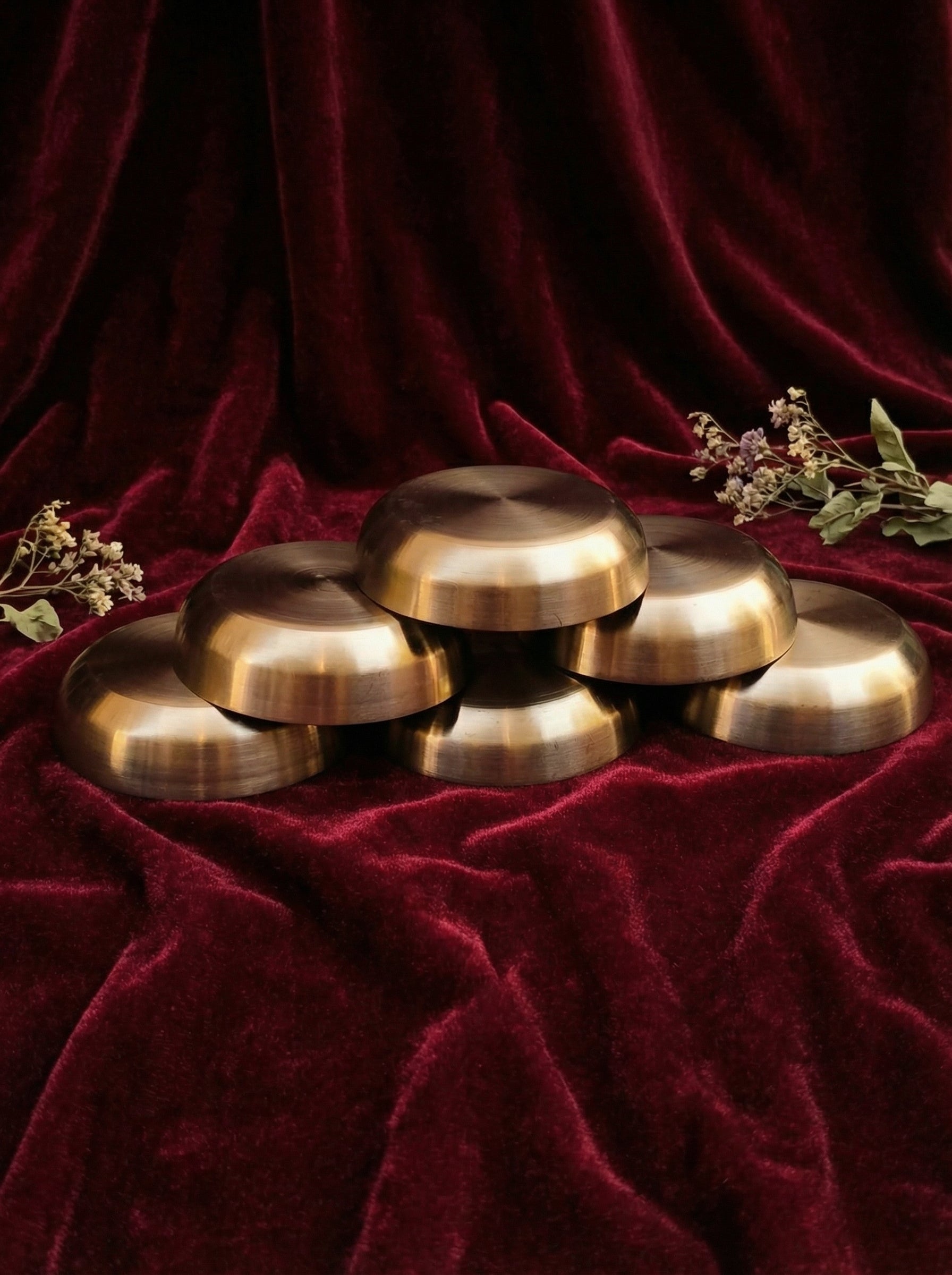 Kansa Sweet Dish Bowl/Katori - Matte