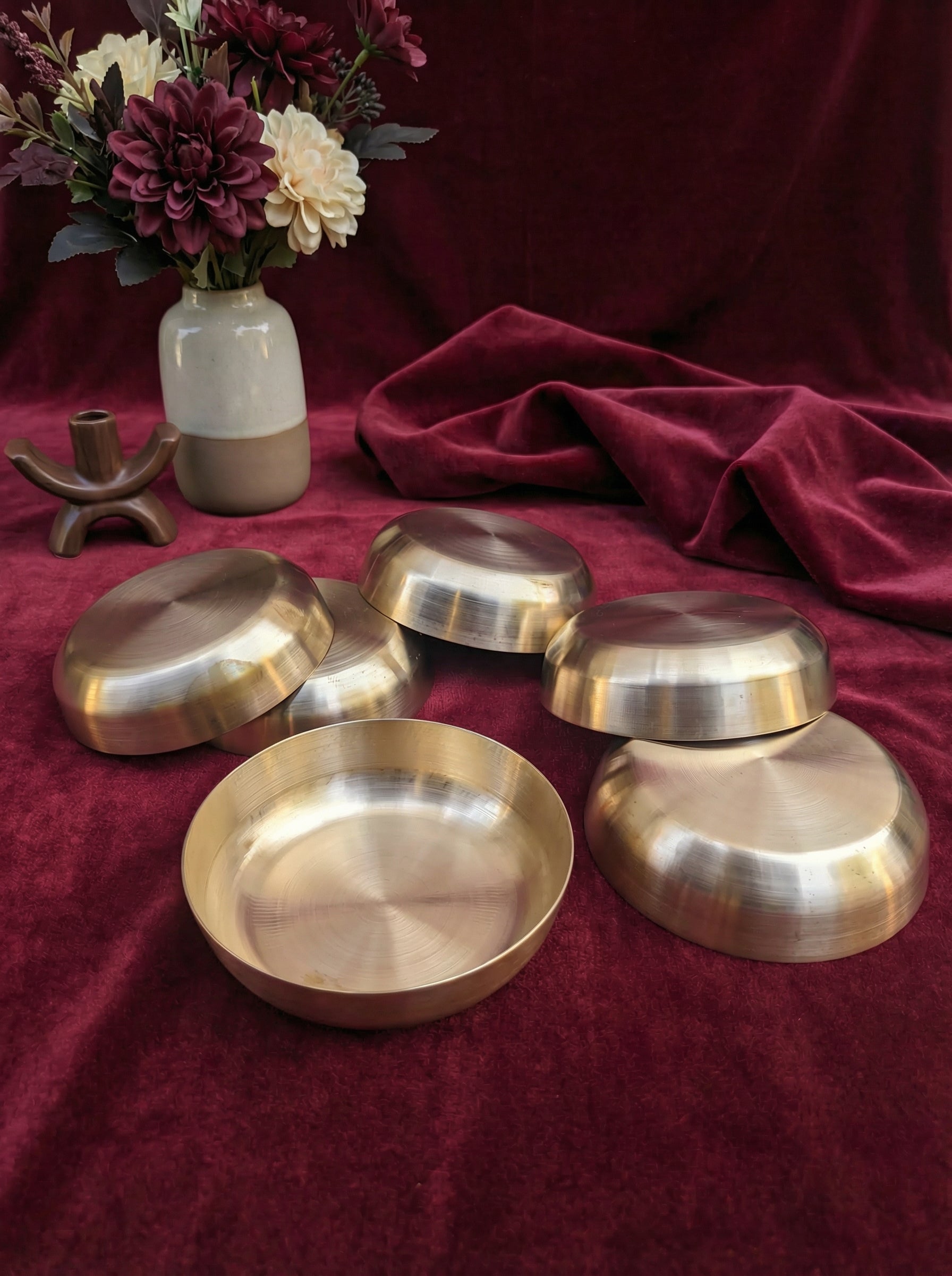 Kansa Sweet Dish Bowl/Katori - Matte