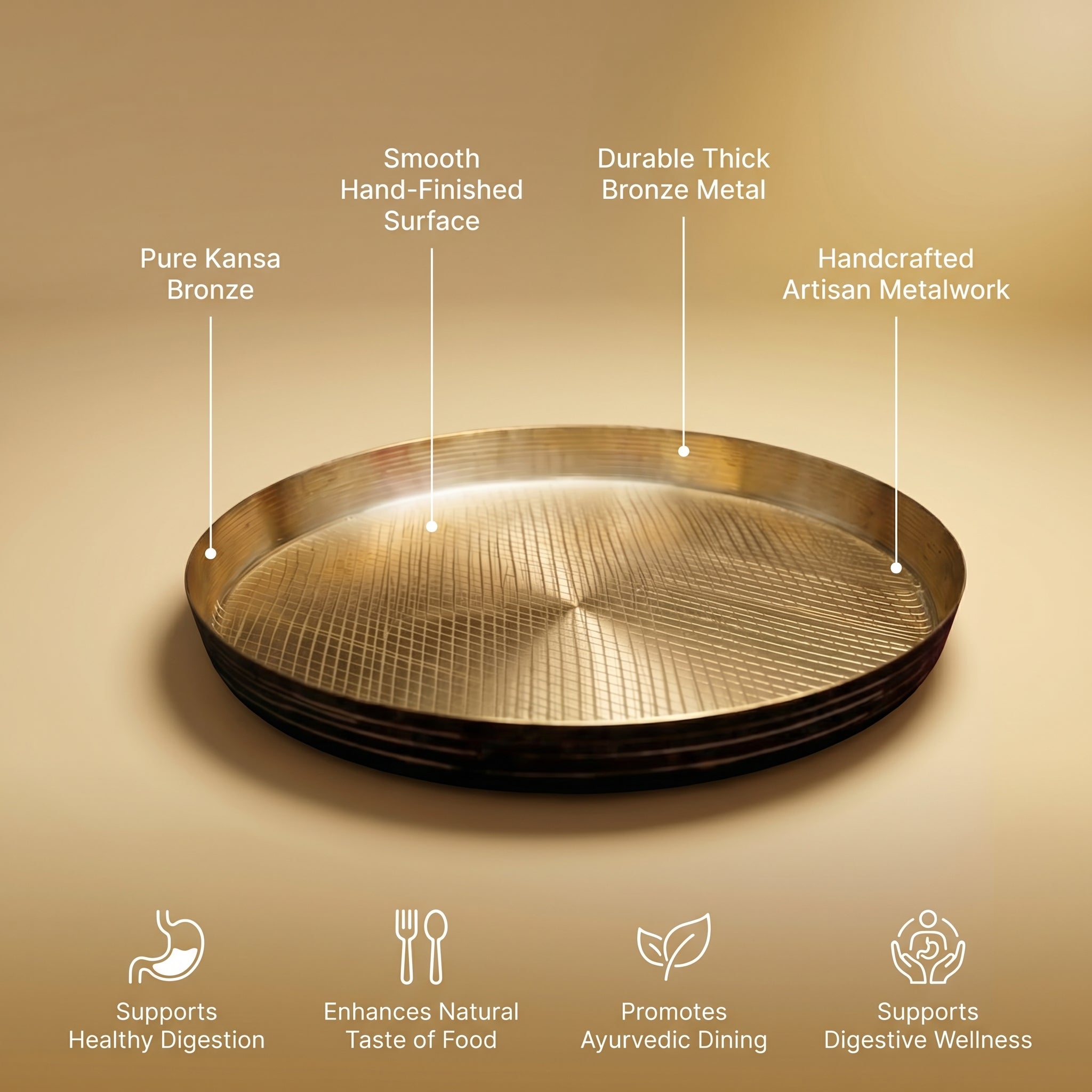Kansa Bronze Thali