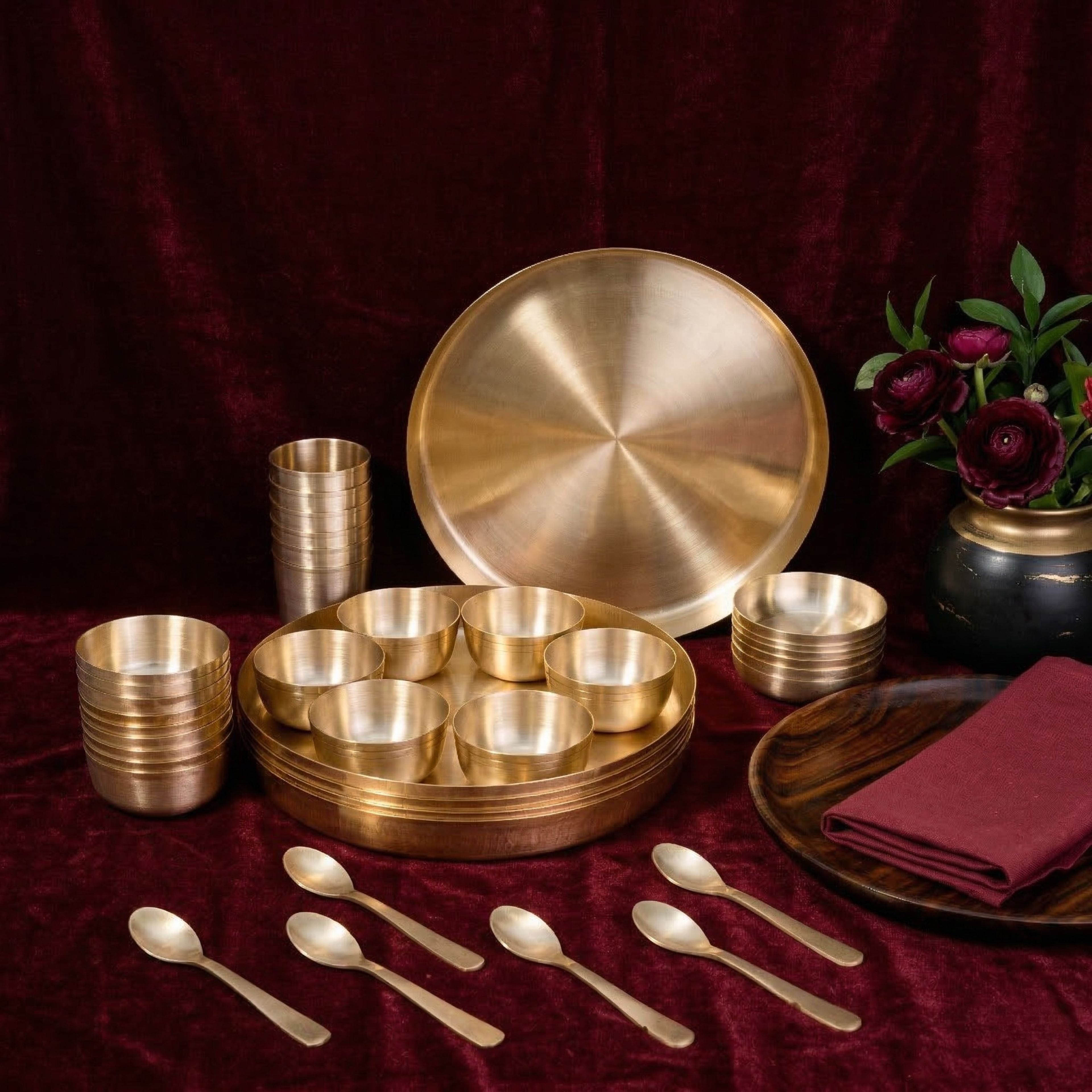 Kansa 6 Dinner Set Combo - 36 Pcs